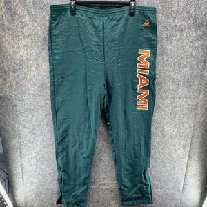 Apex One Pants Men's Large Adult Casual Green Orange Sweatpants Miami Outdoors